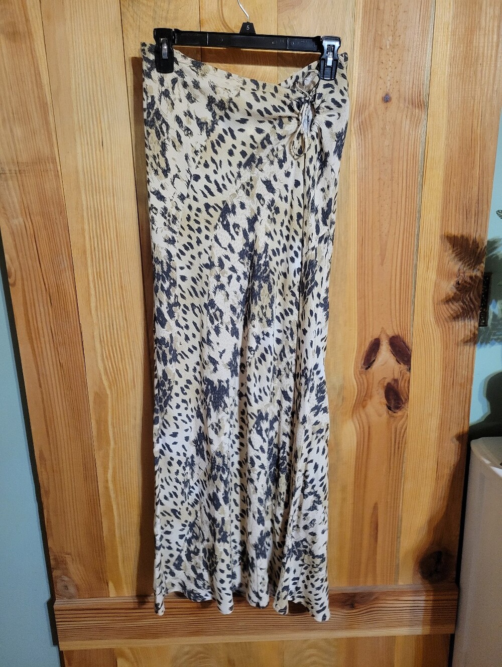 Spell Snow Leopard Bias Skirt - Picture 4 of 7
